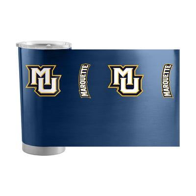 Marquette 20oz Gameday Stainless Tumbler