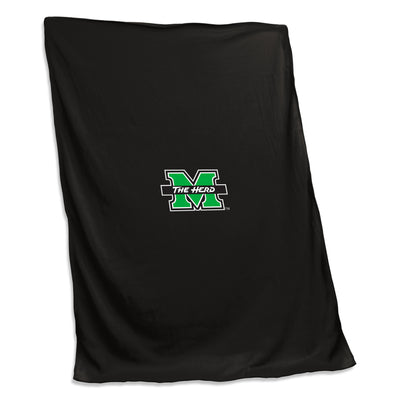 Marshall Screened Sweatshirt Blanket - Logo Brands