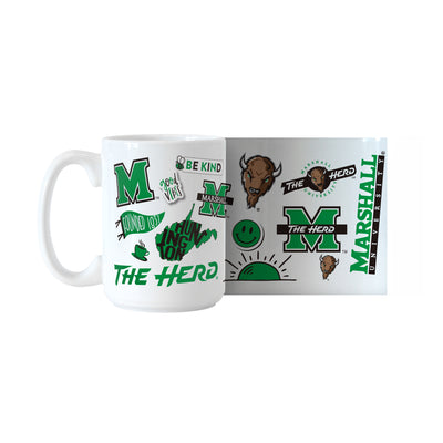 Marshall 15oz Native Sublimated Mug