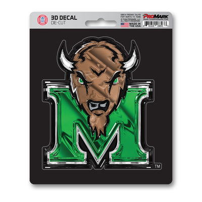 Marshall University 3D Decal