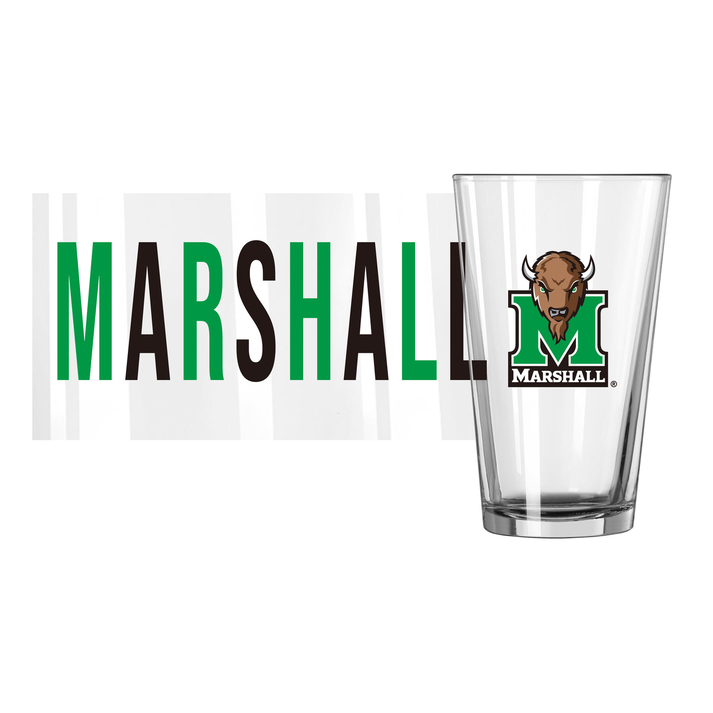 Marshall 16oz Overtime Pint Glass