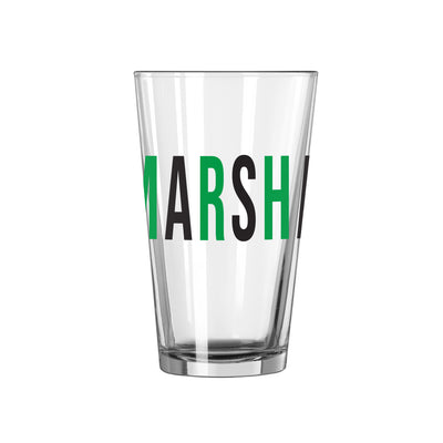 Marshall 16oz Overtime Pint Glass - Logo Brands