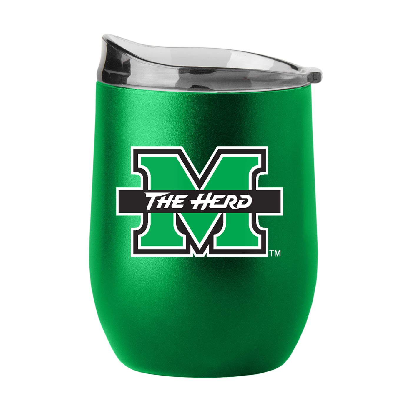 Marshall 16oz Gameday Powder Coat Curved Bev