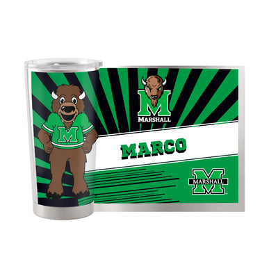 Marshall 20oz Mascot Stainless Tumbler