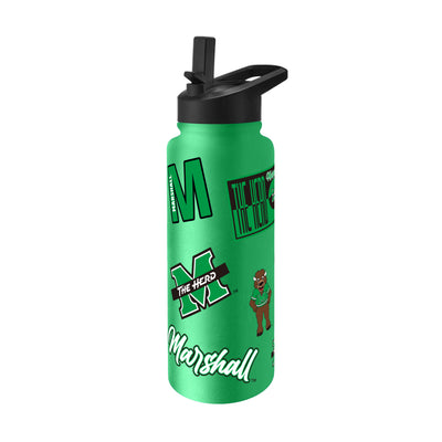 Marshall 34oz Dreamweave Quencher Bottle