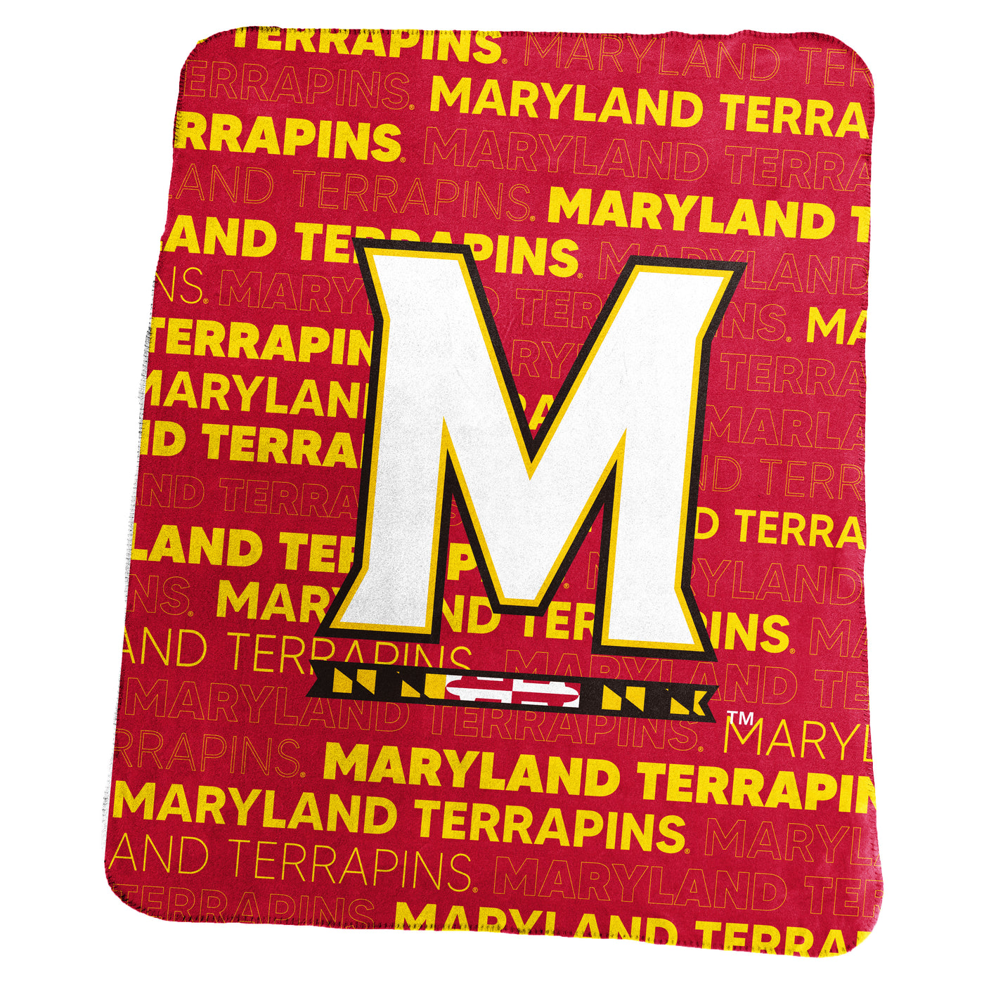 Maryland Classic Fleece Throw