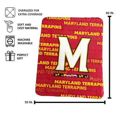Maryland Classic Fleece Throw