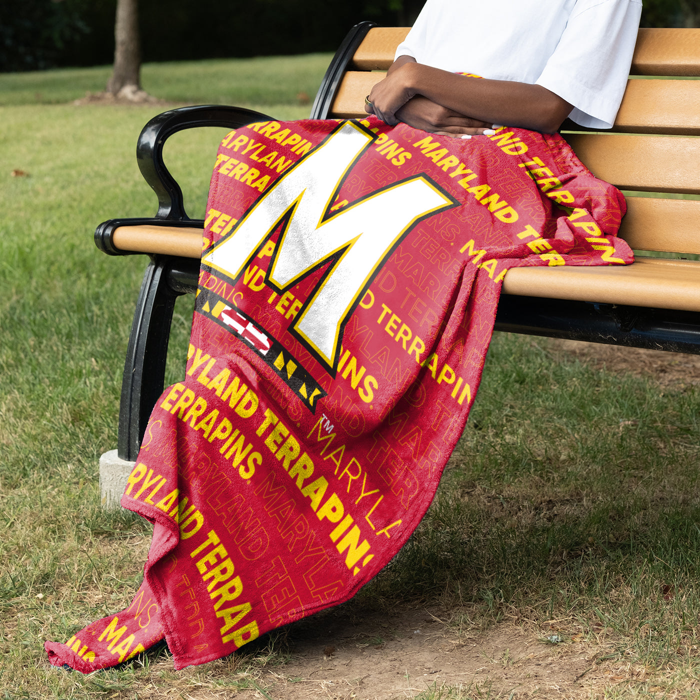 Maryland Classic Fleece Throw