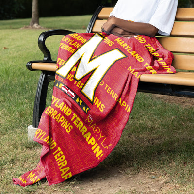 Maryland Classic Fleece Throw