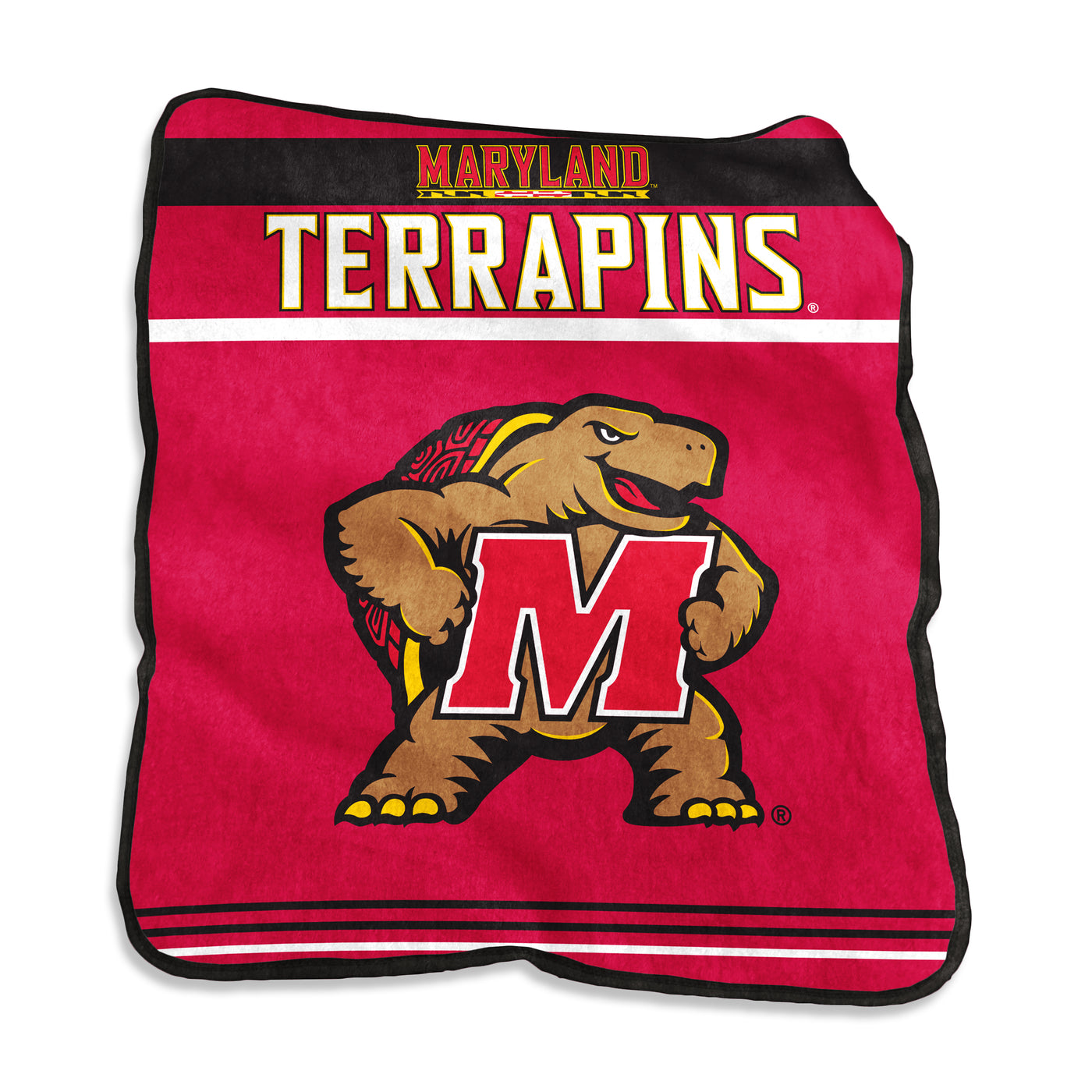 Maryland Gameday Raschel Throw