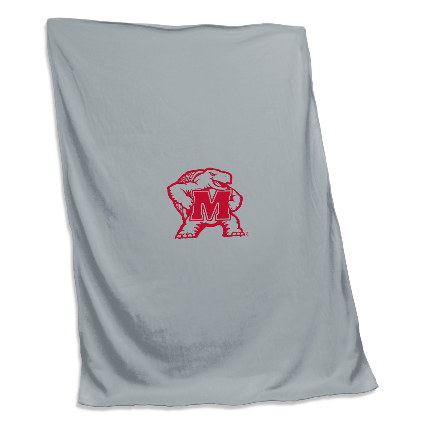 Maryland Gray Sweatshirt Blanket (Screened)