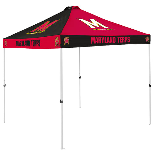 Maryland Premium Canopy shelter by Logo Brands with sturdy frame and fabric roof, ideal for outdoor events and gatherings.