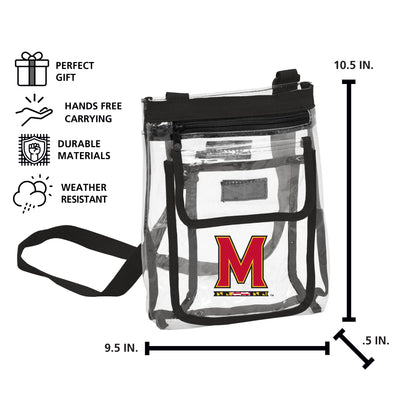 Maryland Gameday Clear Crossbody