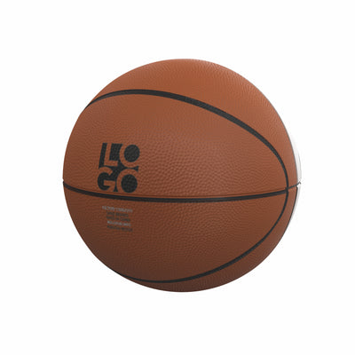 University of Maryland Composite Brown Mini Size Autograph Basketball f/ Primary Wdmk