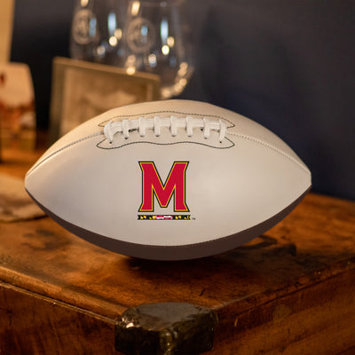 Maryland Official-Size Autograph Football