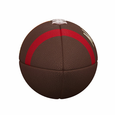 Maryland Team Stripe Official-Size Composite Football