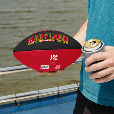 Maryland Pinwheel Junior Size Rubber Football
