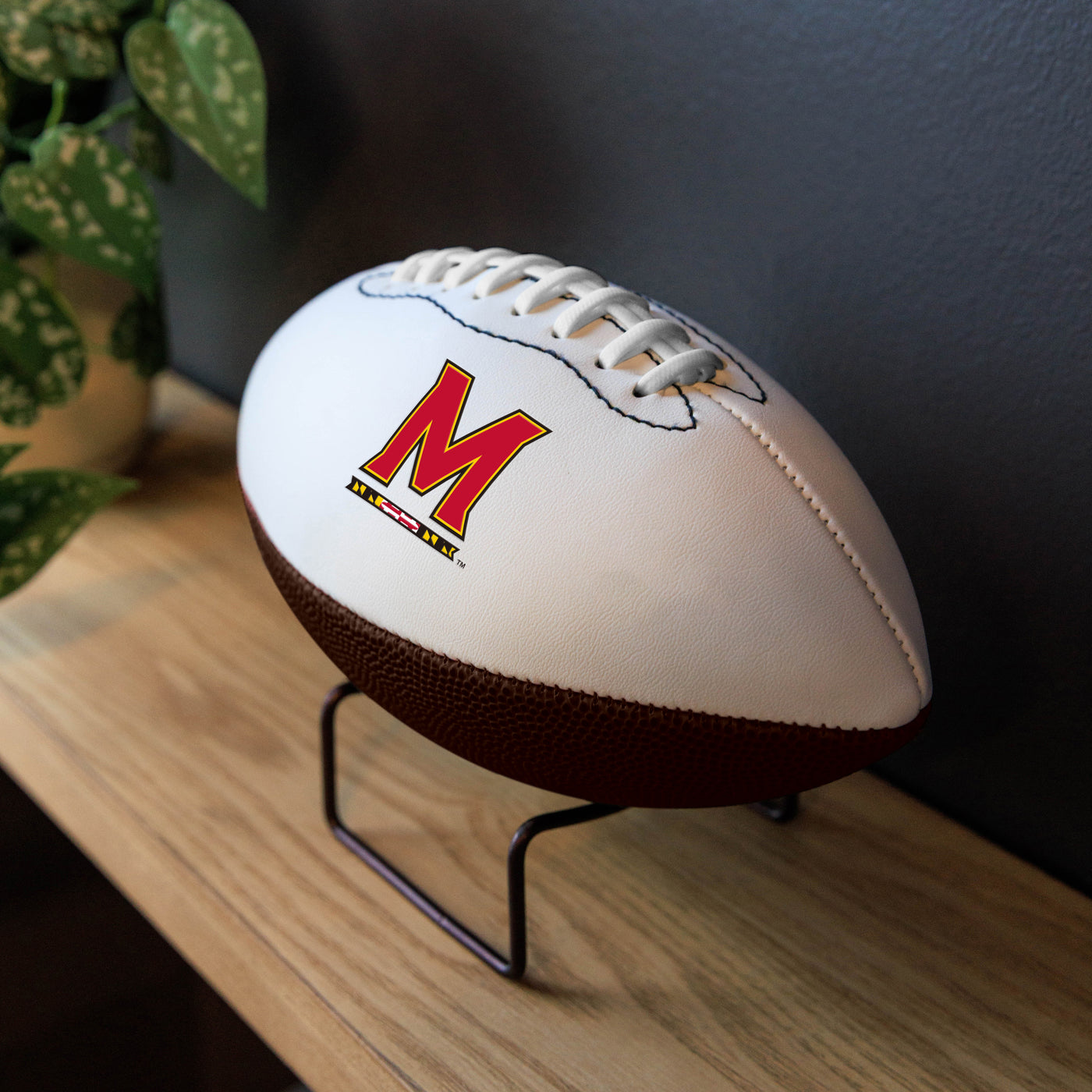 Maryland Mini Autograph Football