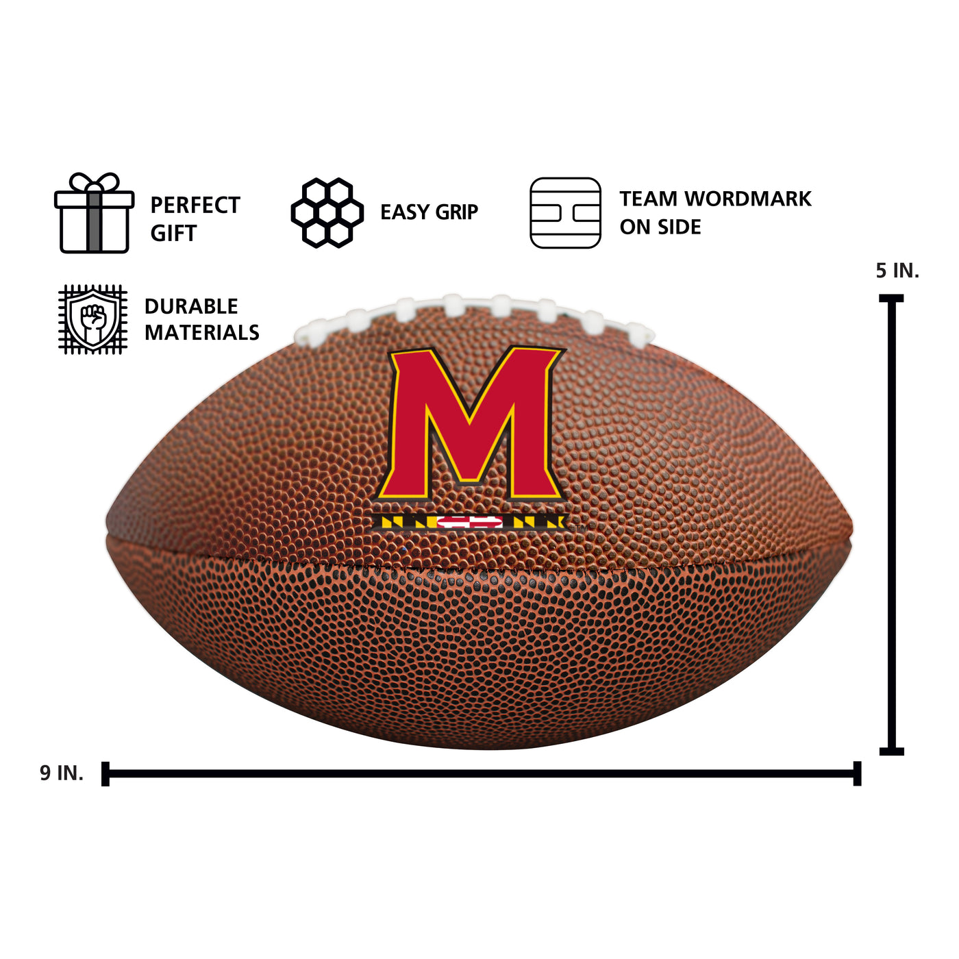 Maryland Mini Size Composite Football