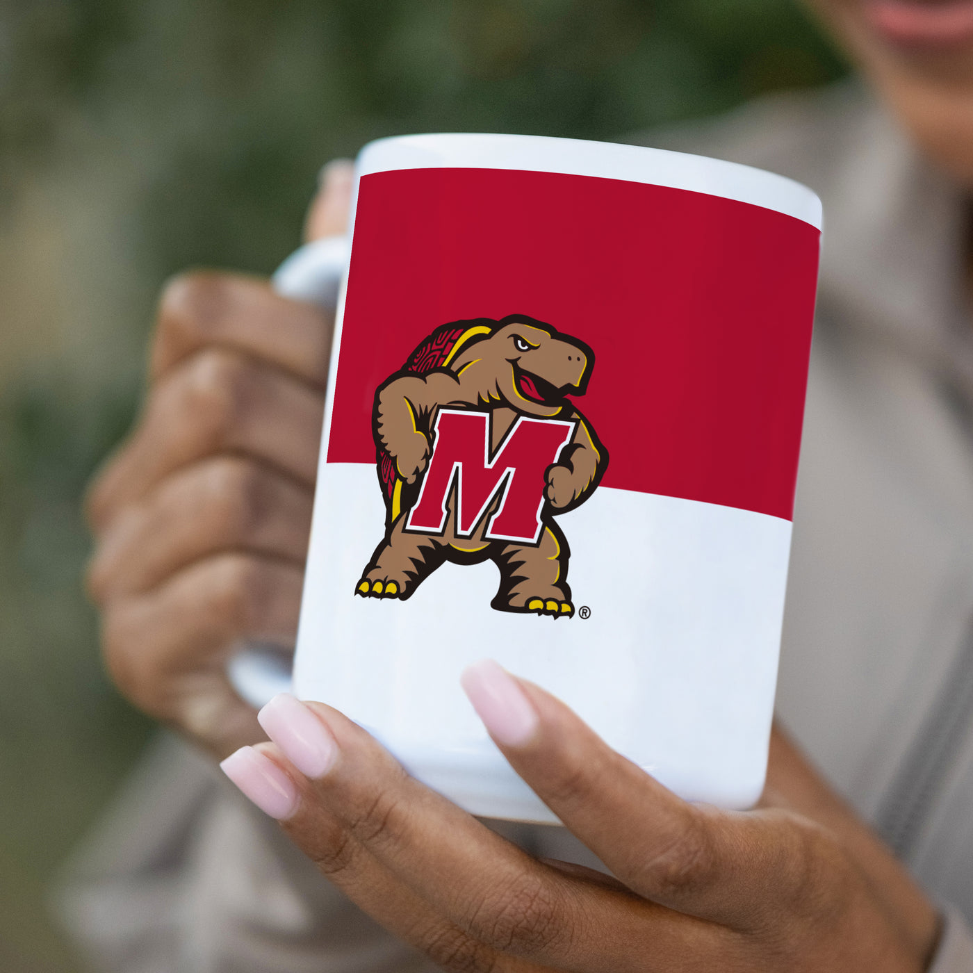 Maryland Colorblock 15 Oz Sublimated Mug