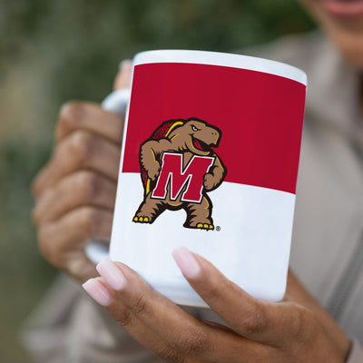 Maryland Colorblock 15 Oz Sublimated Mug