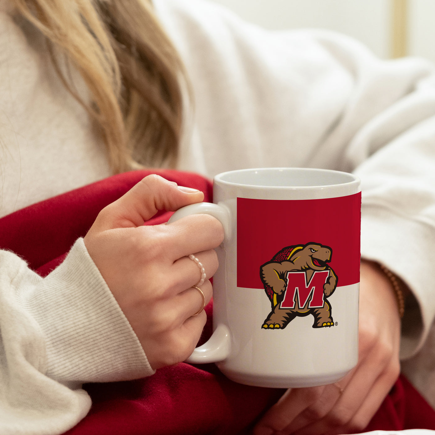 Maryland Colorblock 15 Oz Sublimated Mug