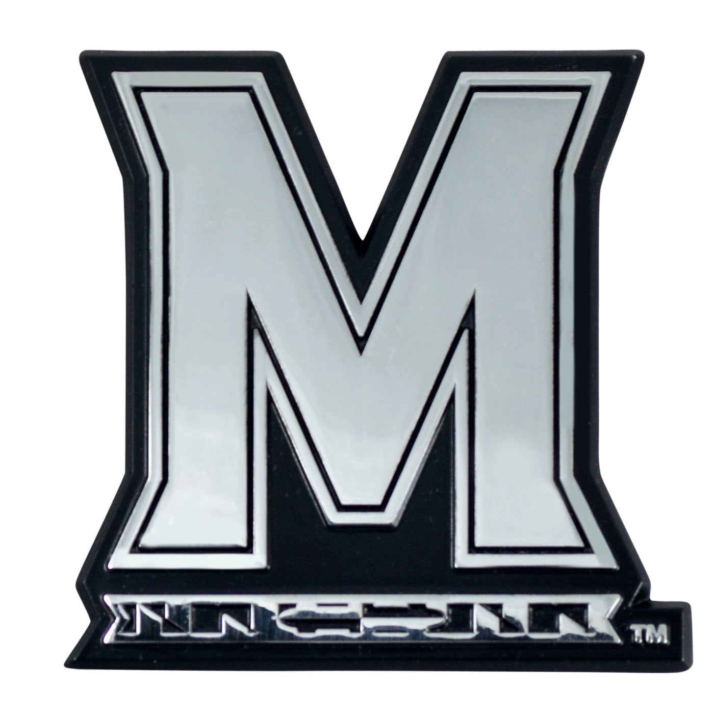 University of Maryland Chrome Emblem