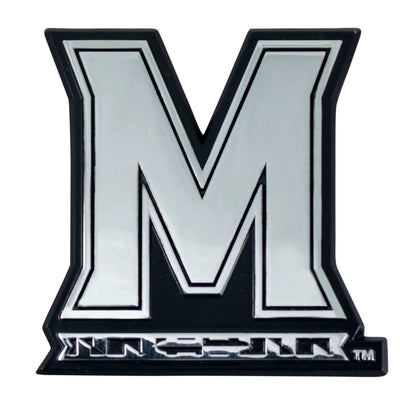 University of Maryland Chrome Emblem