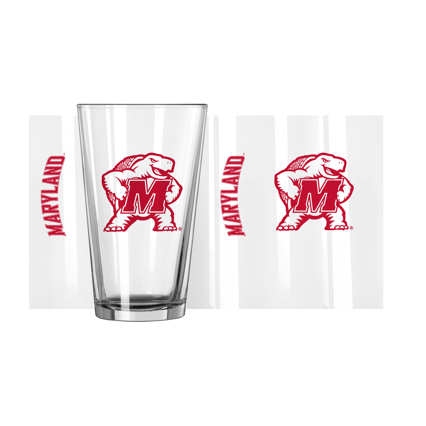 Maryland 16oz Gameday Pint Glass - Logo Brands