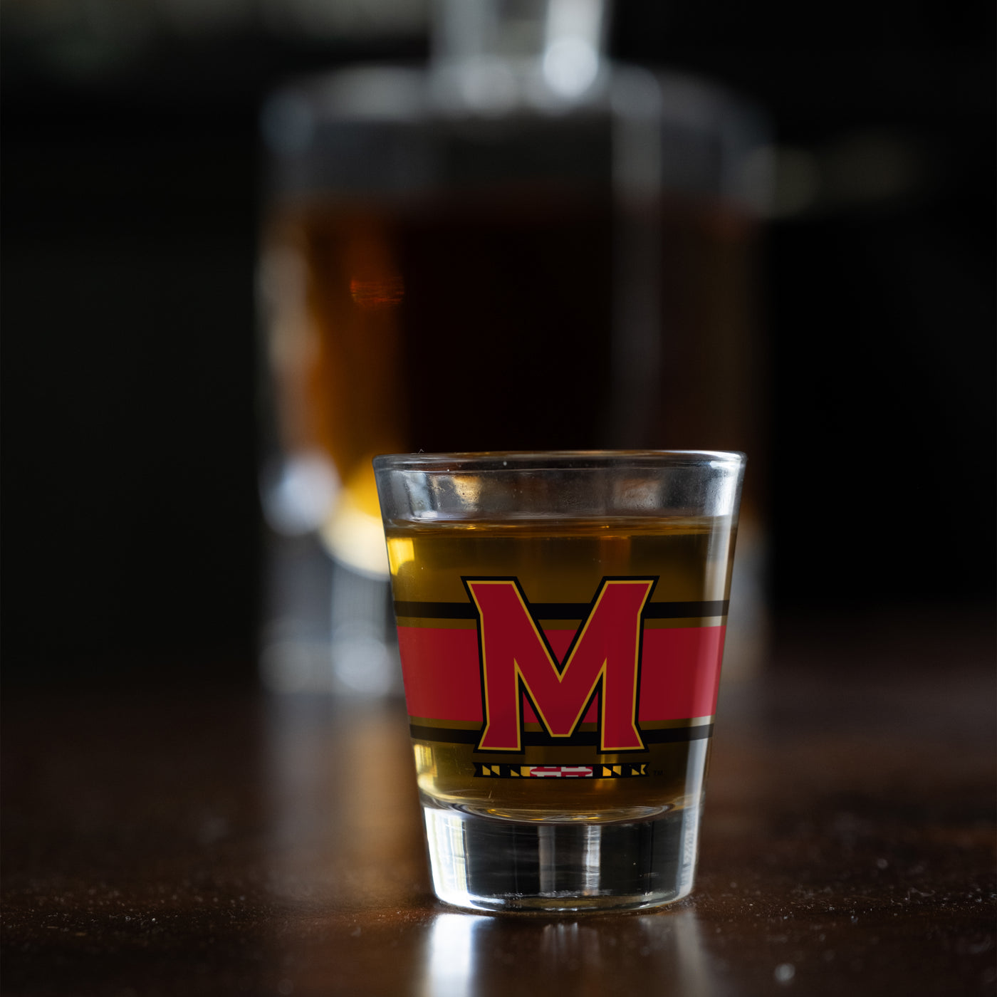 Maryland 2oz Stripe Shot Glass