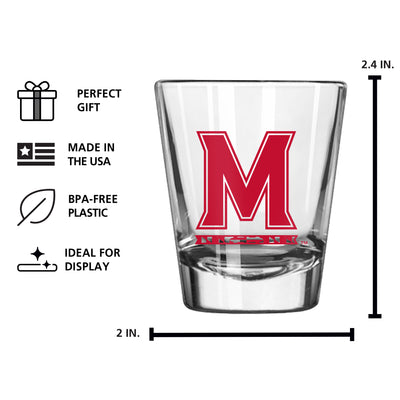 Maryland 2oz Gameday Shot Glass