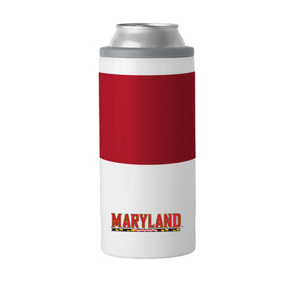 Maryland Colorblock 12oz Slim Can Coolie