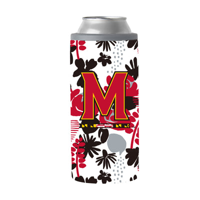 Maryland 12oz Floral Slim Can Coolie