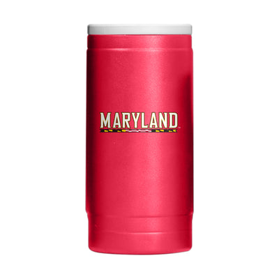 Maryland 12oz Flipside Powder Coat Slim Can Coolie