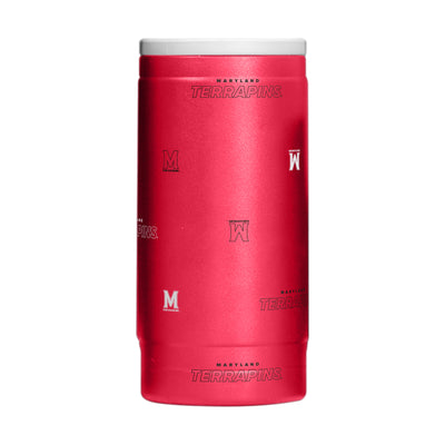 Maryland 12oz Step And Repeat Powdercoat SlimCan Coolie