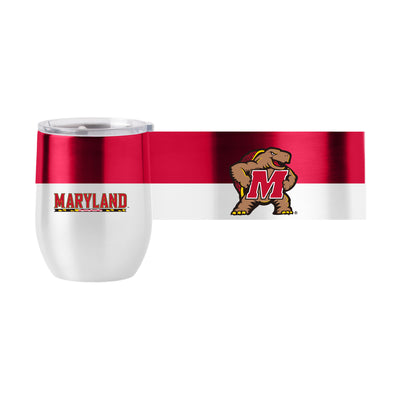 Maryland 16oz Colorblock Stainless Curved Beverage