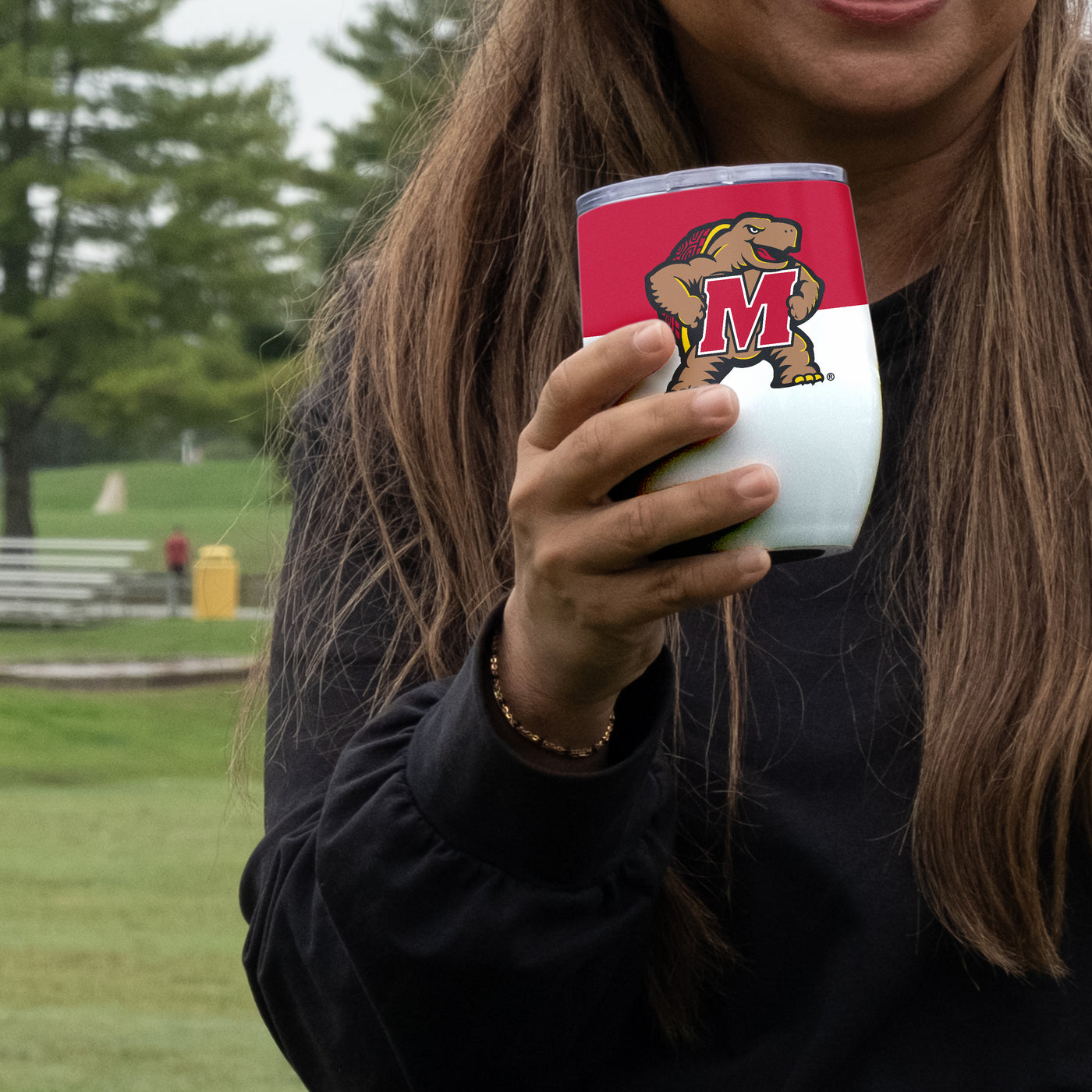 Maryland 16oz Colorblock Stainless Curved Beverage