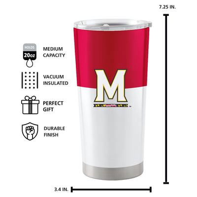 Maryland 20oz Colorblock Stainless Steel Tumbler