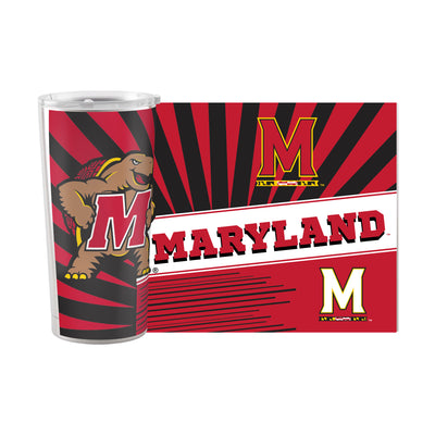 Maryland 20oz Mascot Stainless Tumbler