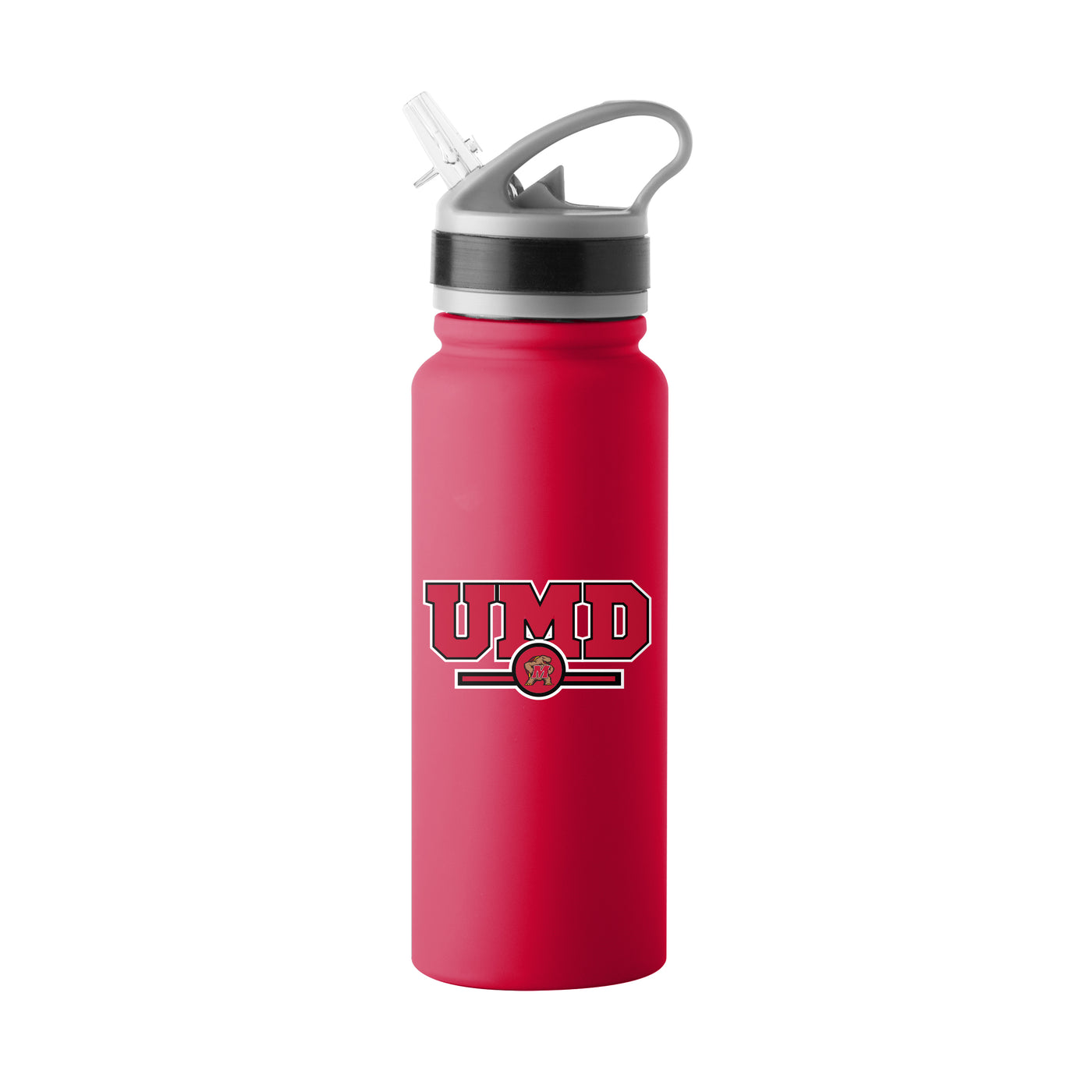Maryland 25oz Campus Color Letterman Stainless Single Wall Flip Top Bottle