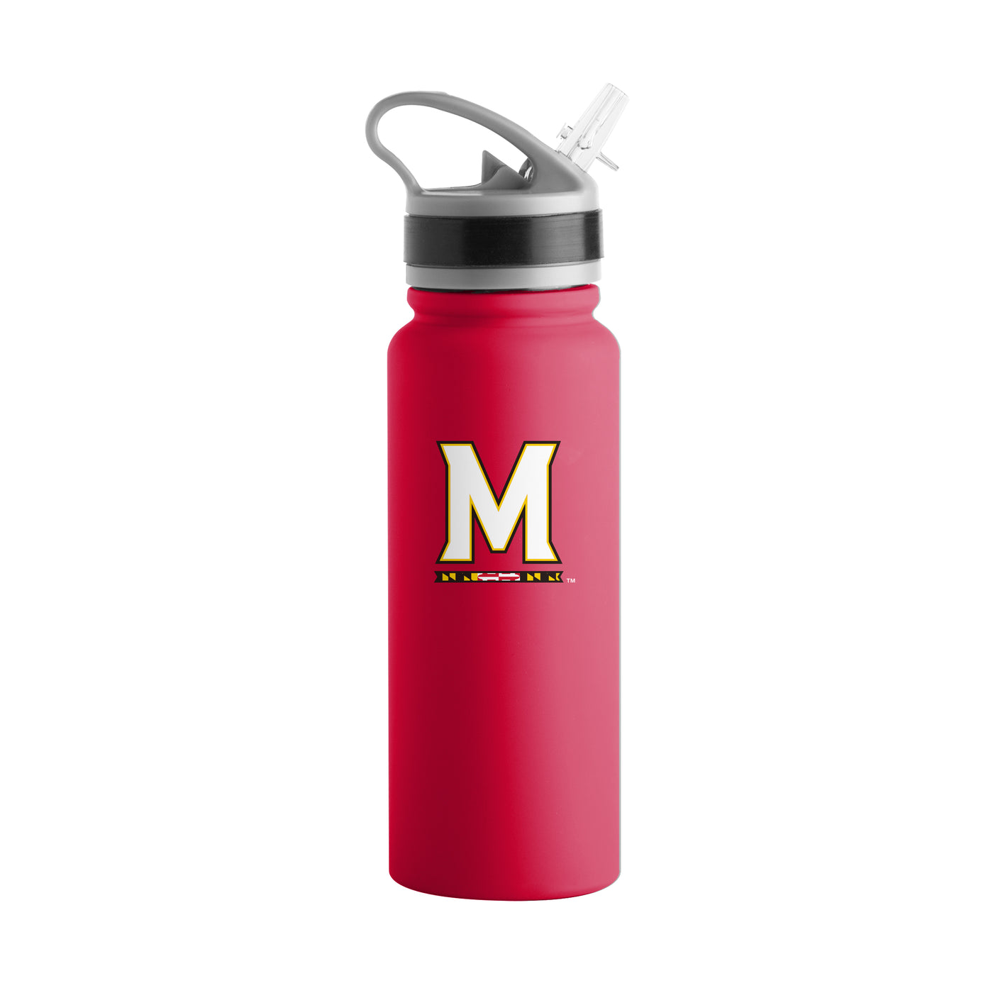 Maryland Logo 25oz Stainless Single Wall Flip Top Bottle