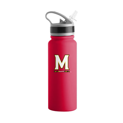 Maryland Logo 25oz Stainless Single Wall Flip Top Bottle
