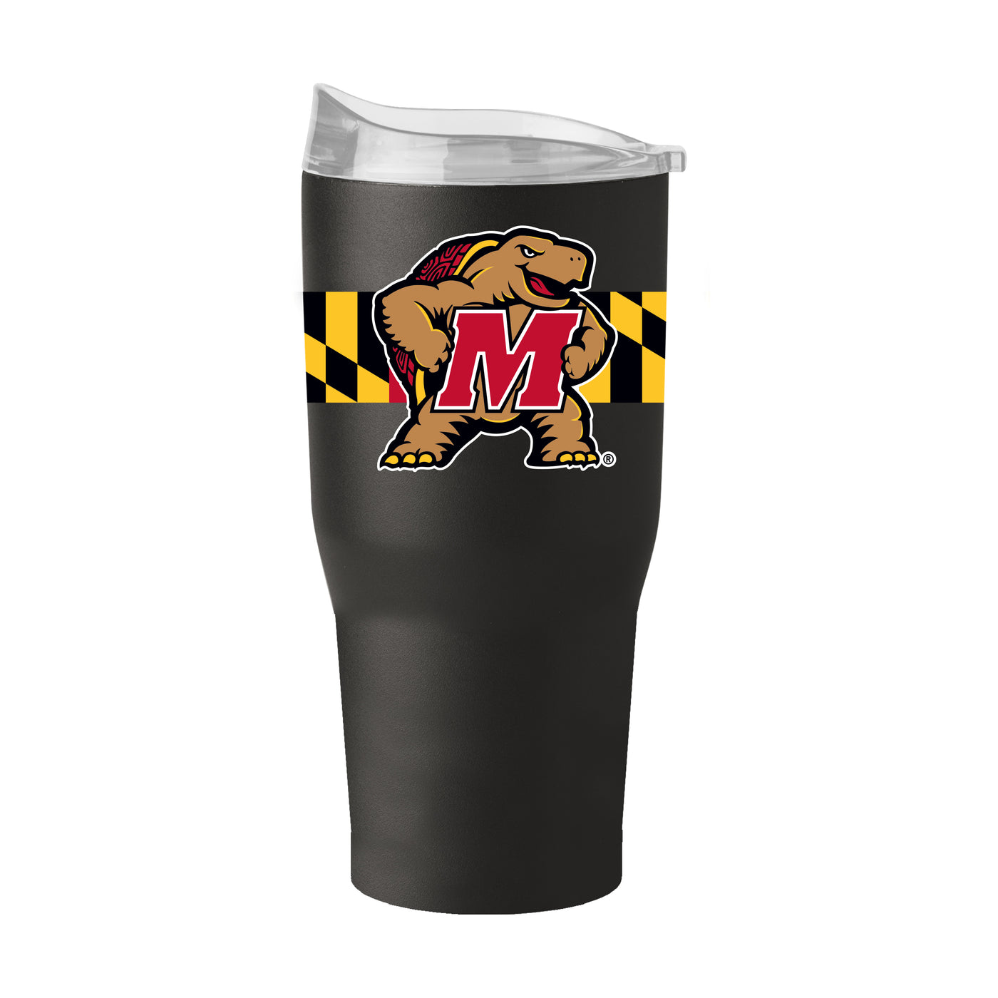 Maryland Flag 30oz Powder Coat Tumbler
