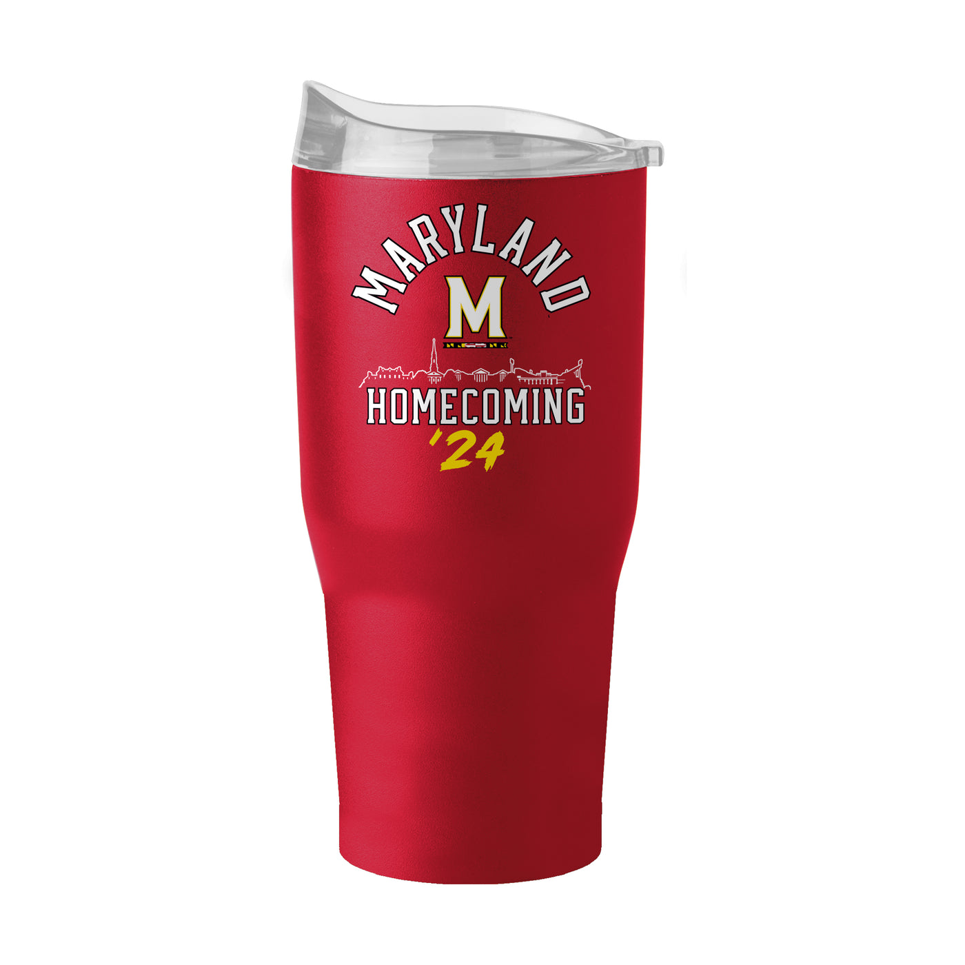Maryland 2024 Homecoming 30oz Powder Coat Tumbler