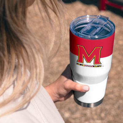Maryland 30oz Colorblock Stainless Steel Tumbler