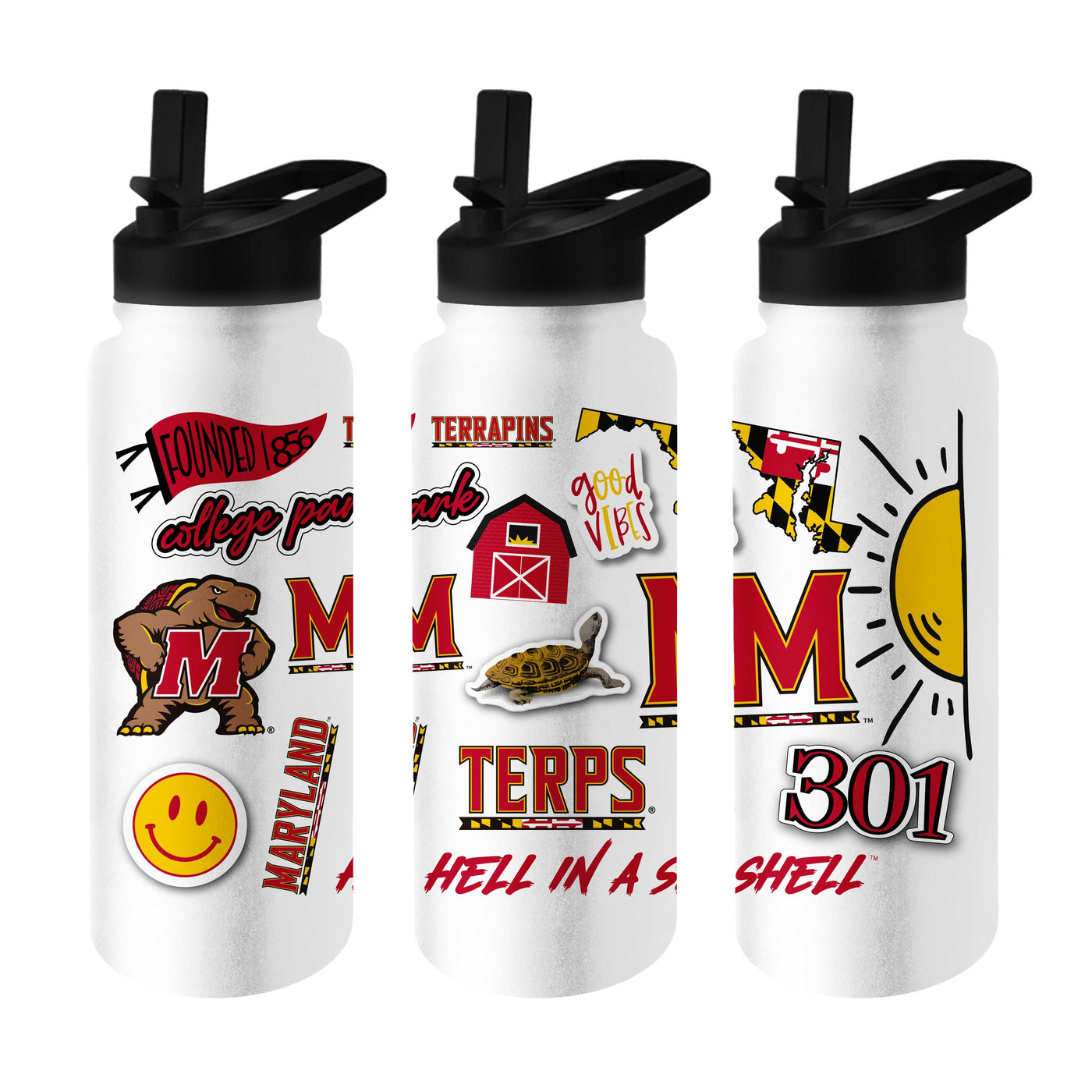 Maryland 34oz Native Quencher Bottle