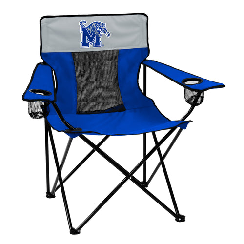 Memphis Elite Chair by Logo Brands, a stylish furniture piece with a modern design, featuring a comfortable cushioned seat and backrest.
