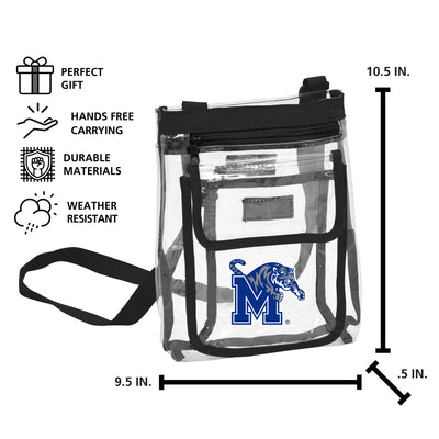 Memphis Gameday Clear Crossbody