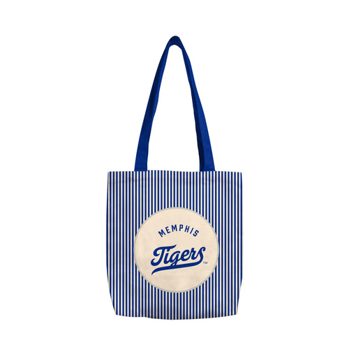 Memphis Classic Canvas Tote bag by Logo Brands featuring durable canvas material and sturdy handles.