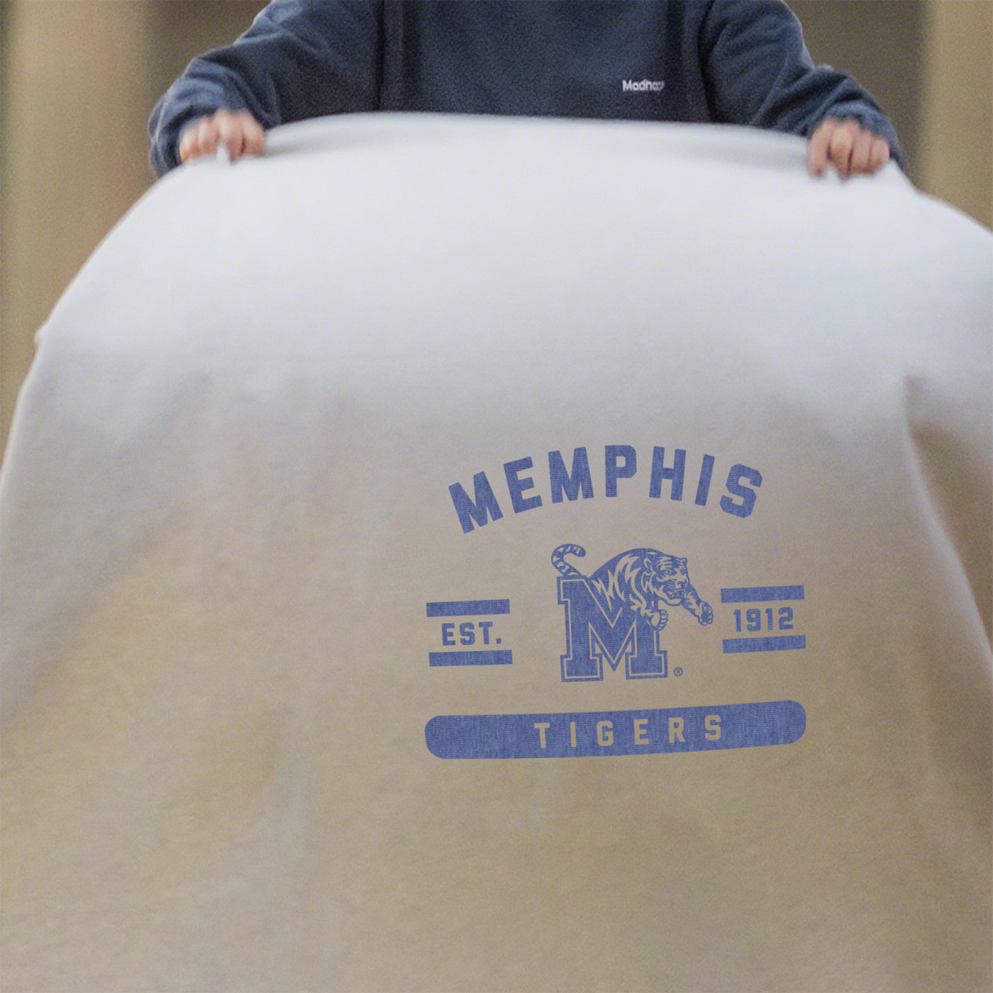 Memphis Oatmeal Sweatshirt Blanket
